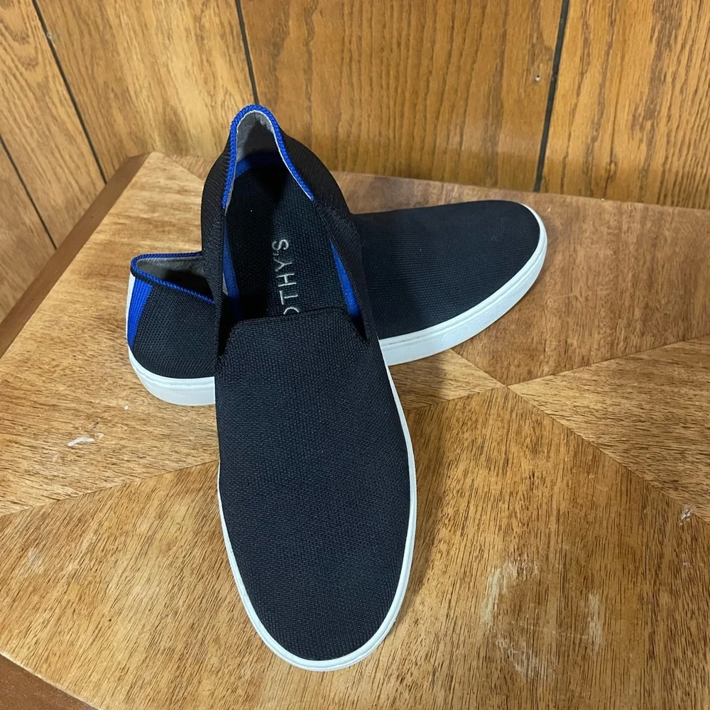ROTHY's Shoes Slip Ons Sneakers-Black-Size 9,5 - Picture 11 of 11